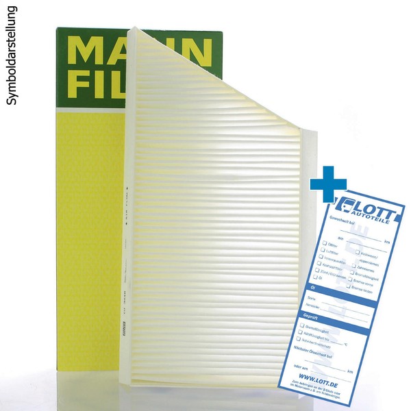 MANN-FILTER Innenraumfilter Pollenfilter Filter Innenraumluft Cuk 4251-image
