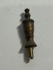 Original Decorative 19th Century Banjo Or Stick Barometer Brass Finial