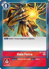 Gaia Force (ST-11 Special Entry Pack) Promo Starter Deck 01: Gaia Red Foil ST1-1