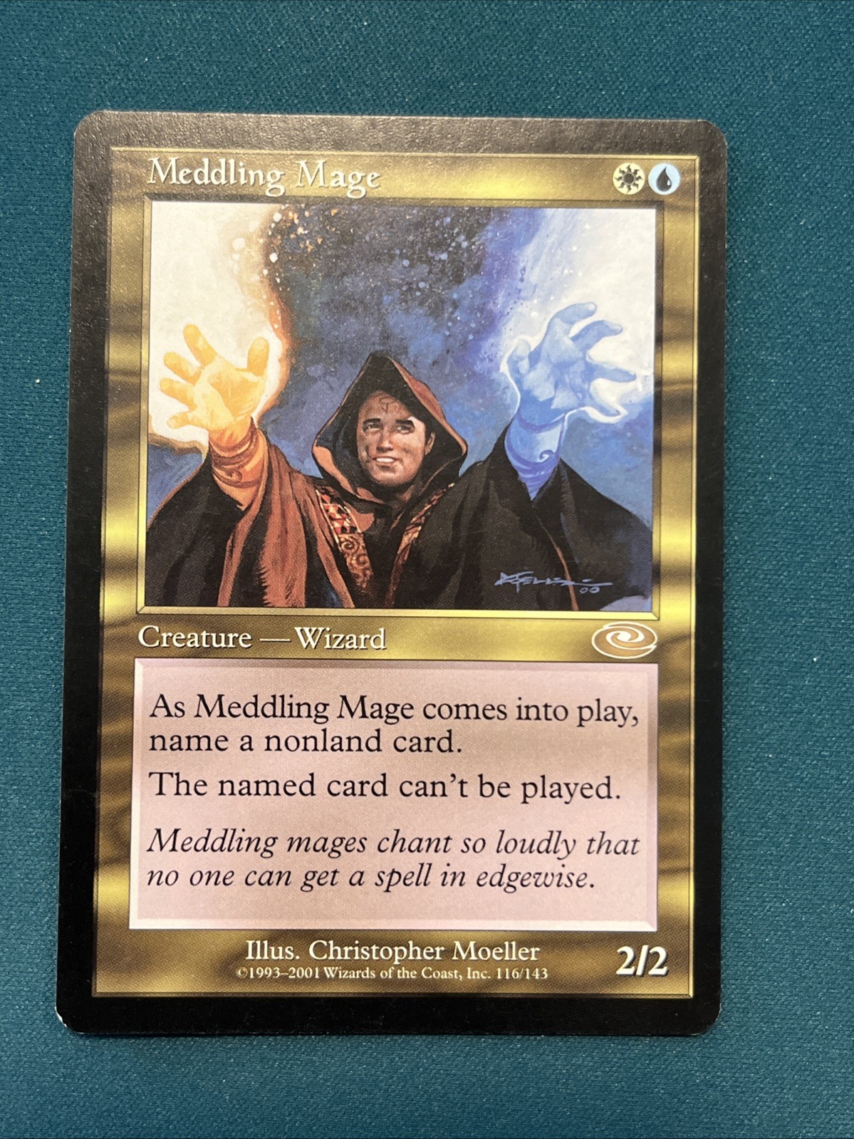 MTG Meddling Mage Planeshift Regular LP