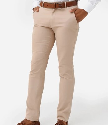 Peter Millar Khaki Flat Front Pilot Twill Pants ME0B06 NWT 32x36 Pima Cotton