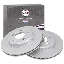 2x A.B.S. BREMSSCHEIBEN 300mm HINTEN passend für MERCEDES-BENZ C-KLASSE CLS