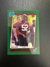 2021 Donruss - Jamin Davis - Rated Rookie Green #337- Washington Commanders