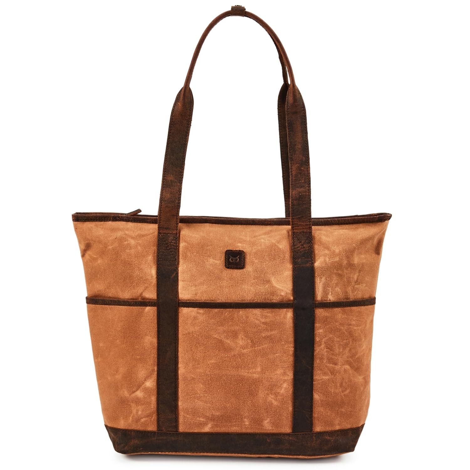 Women's Real Leather Water-Repellent Tote Bag Shoulder Handbag Organizer-image