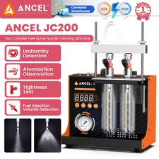 ANCEL JC200 Car/Auto Fuel Injector Cleaner Cleaning Machine Volume Testing Test