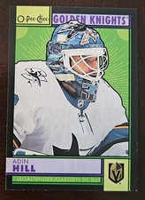 Adin Hill 2022-23 O-Pee-Chee Retro Black Border #421 /100