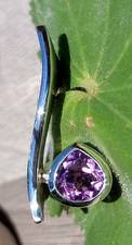 Design Ring 925 Silber Amethyst auffälliges ...