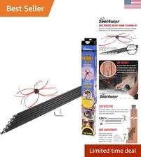 Comprehensive Rotary Chimney Cleaning Kit - Efficient Soot Remover & Maintenance