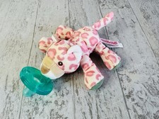 MARY MEYER WubbaNub Little but Fierce Pink Leopard Soothing Pacifier Mary Meyer