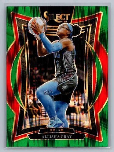 2025 Panini Select WNBA Basketball Green Flash Allisha Gray #78