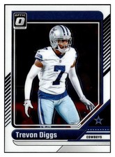 Trevon Diggs 2024 Donruss Optic #55 Dallas Cowboys Chrome Card *307