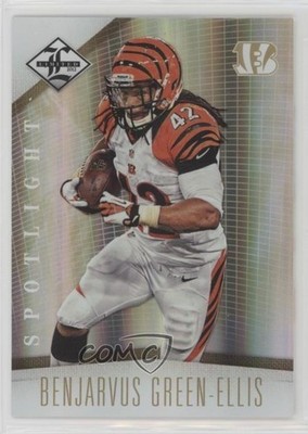 2012 Panini Limited Spotlight Gold 22/25 BenJarvus Green-Ellis #24 0n8h