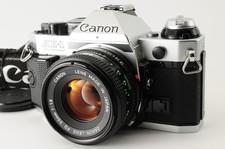 Near MINT Canon AE-1 Program P New FD NFD 50mm f/1.8 MF Standatd Lens JAPAN