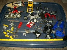 Vintage Lot of Hot Wheels Mechanix parts
