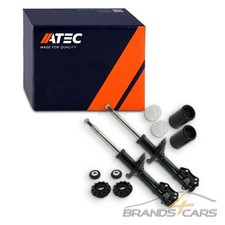ATEC 2x STOSSDÄMPFER GAS VORNE +DOMLAGER +PROTECTION-KIT FÜR VW POLO 6N 6N1 6N2