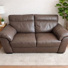 DFS Edition Sofa Leather 2 seater £120 ono 🚚 delivery included 