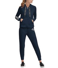 DKNY Womens LA Rams Hoodie Sweatshirt