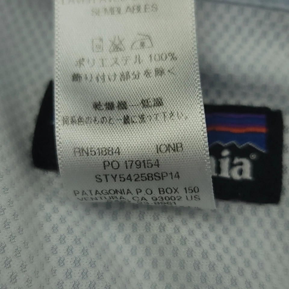 Camisa de pesca Patagonia para hombre manga larga abotonada azul talla M - EDICIÓN Foto 3 de 4