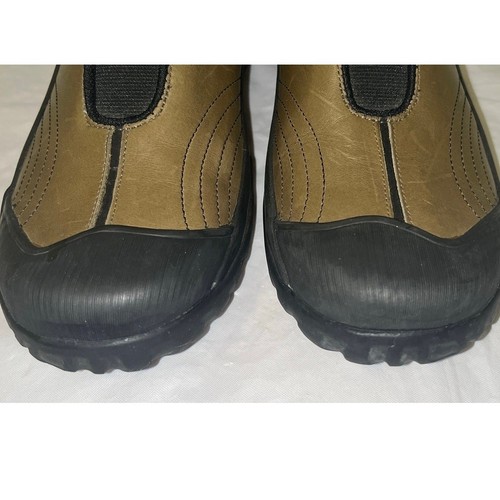Clarks Muckers Women's Olive/Brown Leather waterproof strap shoes size 5 M - Picture 4 of 9