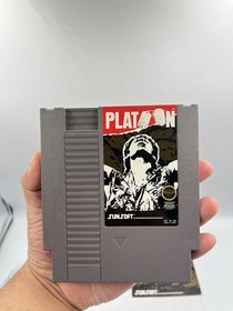 Platoon (Nintendo Entertainment System NES) Authentic CIB Complete