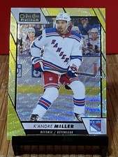 K’Andre Miller O Pee Chee Platinum 2023-24 Neon Yellow Surge NHL Hockey 107