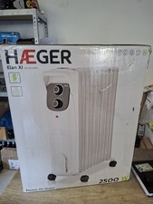 Haeger Ölheizung 2500W neu OVP elektrisch fahrbar, Weiß, Auflösung 