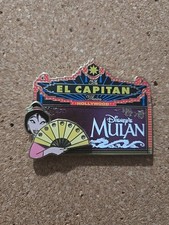 DSSH DSF Disney El Capitan Theater Marquee Mulan w/ Fan LE 300 Pin 