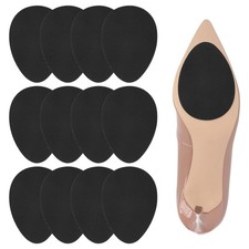 12Pcs Anti Slip Heel Grips, Rubber Non Slip Pads for Shoes, Self Adhesive Des...