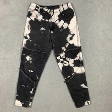 Vintage Vision Street Wear Jeans Mens 30 Black Tie Dye Skate VTG RARE 80s 90s