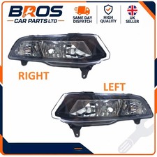2X PAIR FOR VW POLO 6C 2014- 2017 FRONT BUMPER FOG LIGHT LAMP 1 BULB LH + RH