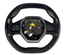 2020 Peugeot 3008 Multifunction Steering Wheel Unit 98105487AU DAMAGED