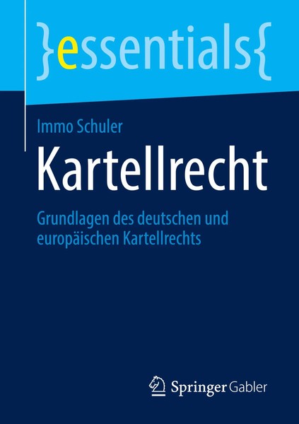 Kartellrecht | Grundlagen Des Deutschen Und EuropäIschen Kartellrechts | Schuler-image