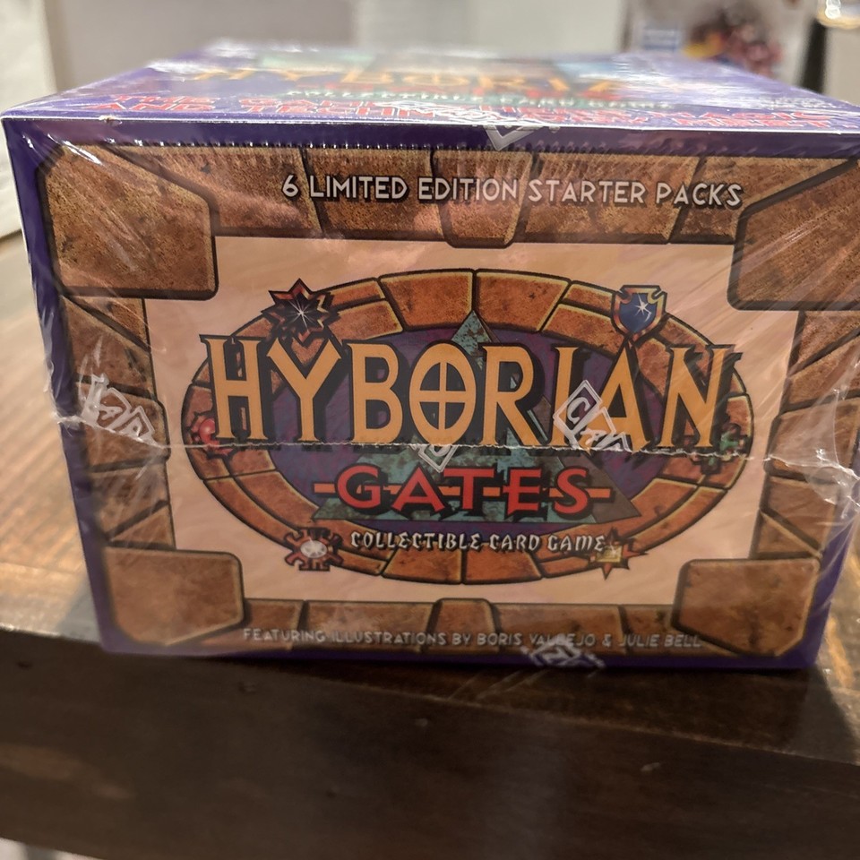 Hyborian Gates Collectible Card Game Sealed Box 6 Limited Edition ...