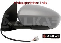 Alkar 6143567 AußEnspiegel Links Spiegel AußEn FüR Nissan