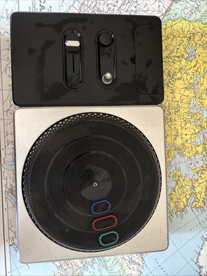 DJ Hero Wireless Turntable Controller Sony PlayStation PS2 PS3 With Game