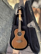 Luna High Tide Series Ovankol Tenor Acoustic-Electric Ukulele, UKE HTT OVA