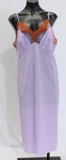 Savage x Fenty Women's Plus Lacestruck Sleep Slip CN6 Purple Opal Size 2X NWT