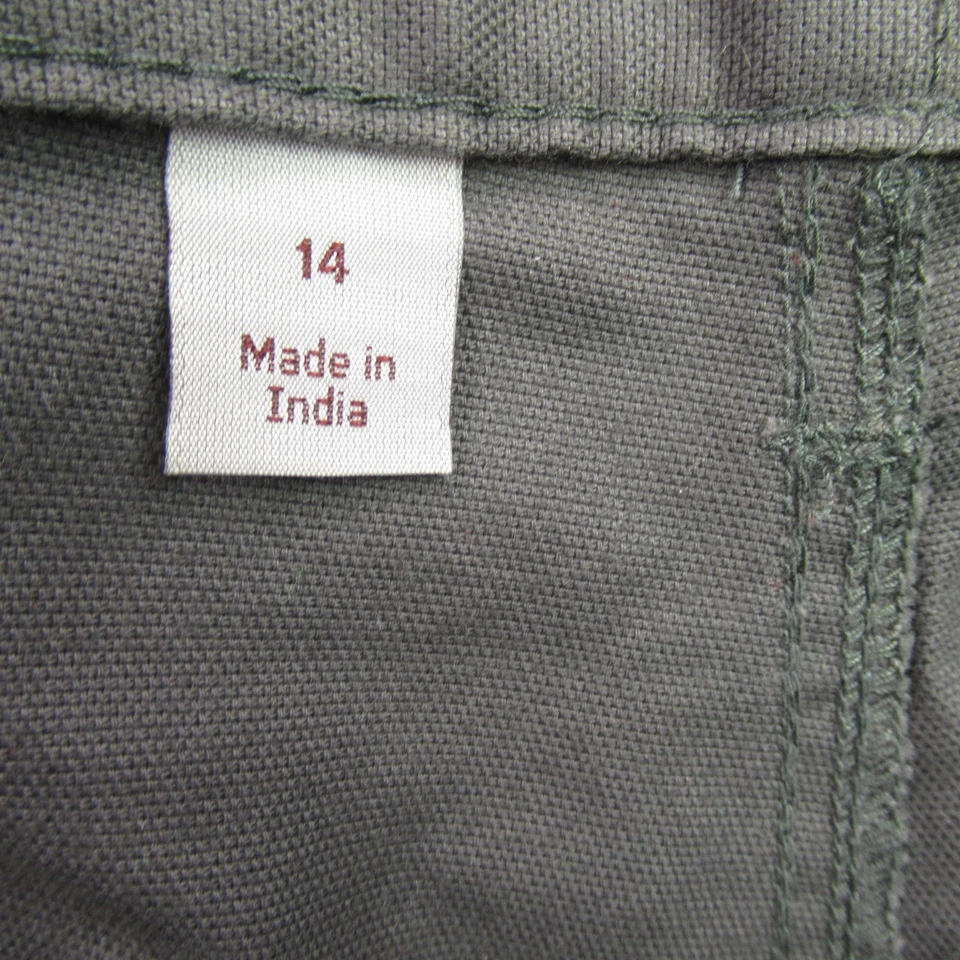 Carhartt Shorts Womens 14 Pockets Outdoors Cargo Gray Casual - Image 3 of 4