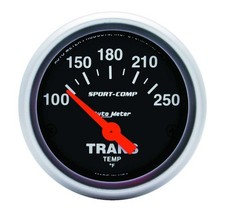 Autometer Trans Temperature Gauge 100-250 Degree F 2-116 In Dia Sport-comp Each