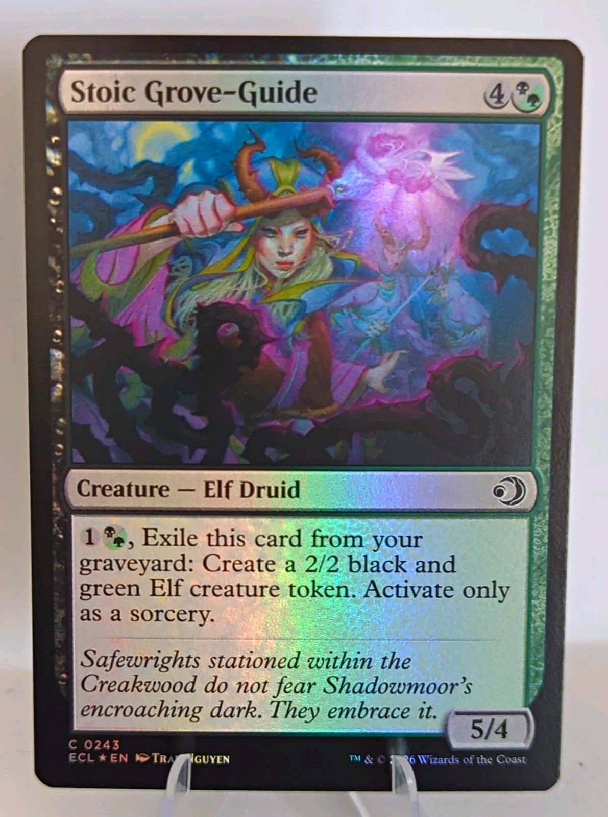 Stoic Grove-Guide MTG Lorwyn Eclipsed Foil NM