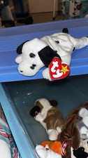 Ty Beanie Baby DOTTY the Dog Ty's 1st Dalmation 1996 MWMTs