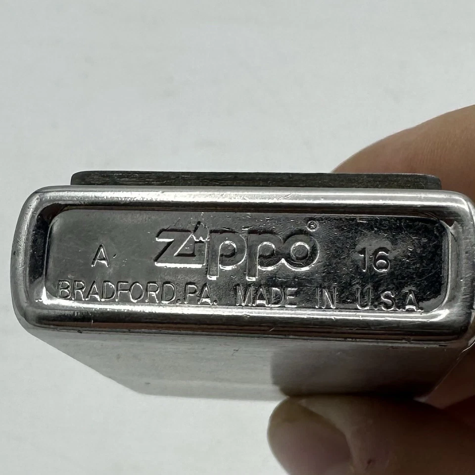 Zippo Lighter - Gothic Cross Skull Anne Stokes Used Working - Image 3 of 4