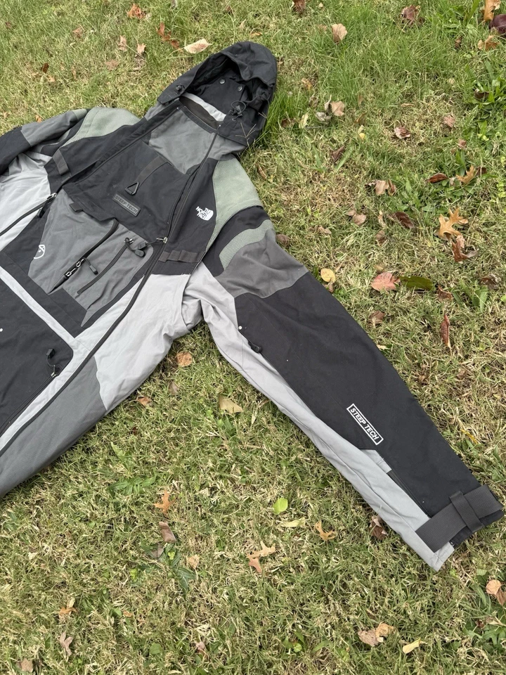 The North Face Steep Tech Jacket Size 3XL Black Gray Ski Scot Schmidt - Image 4 of 4