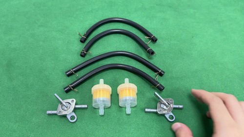 1/4'' Inline Fuel Shut Off Valve Switch Petcock For Dirt Bike Go Kart ATV - Video 1 of 1