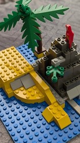 Lego Pirates Sets 6261, 6254, and 1464 All 100% Complete with Instructions