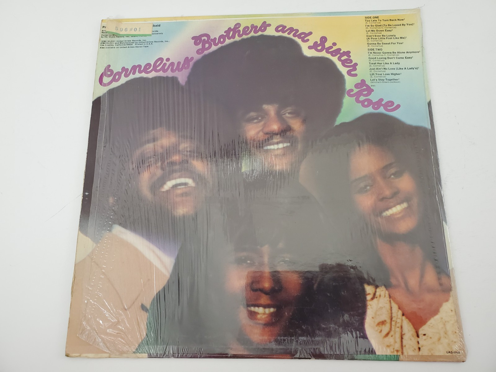 Cornelius Brothers & Sister Rose Record LP 1972 R&B Soul