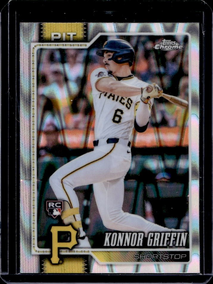 2026 Topps Chrome Konnor Griffin Raywave Refractor Rookie RC #74 Pirates