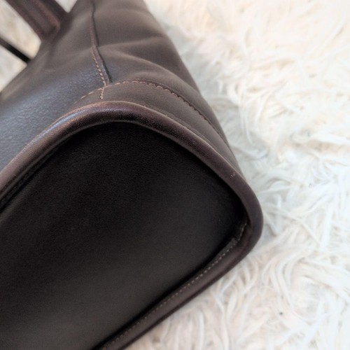OLD COACH Tote Bag Dark Brown 9305 2a - Gem