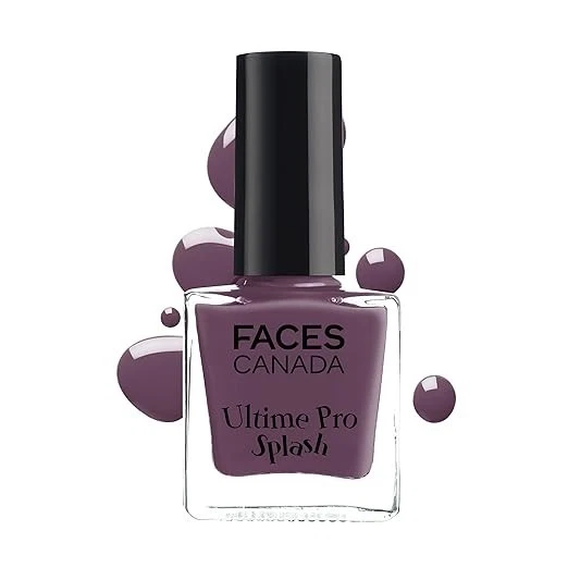 FACES CANADA Ultime Pro Splash Nail Enamel - Boysenberry 133 (8ml) | Quick Dryin