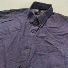 Ariat Pro Series Long Sleeve Button Down Shirt Men's Size Medium H4